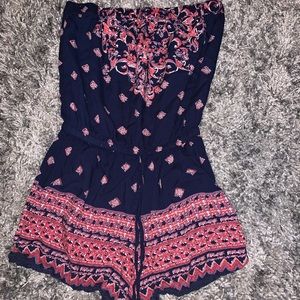 Sleeveless romper